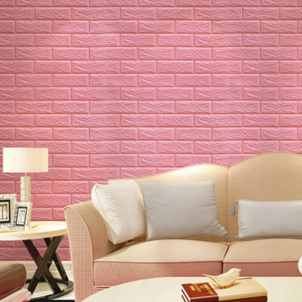 3D Wall Panels – 2mm Peel & Stick Brick Wallpaper | Self-Adhesive Foam Wall Décor