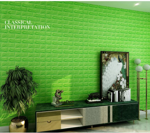 3D Wall Panels – 2mm Peel & Stick Brick Wallpaper | Self-Adhesive Foam Wall Décor