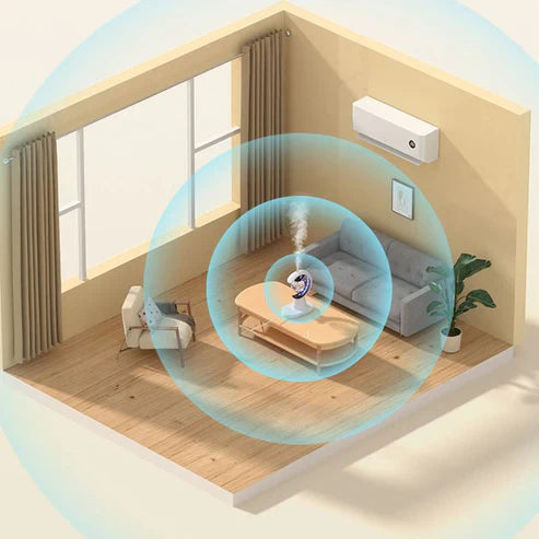 3-in-1 Smart Humidifier & Mosquito Killer – Ultrasonic Cool Mist, Repellent Lamp, Night Light