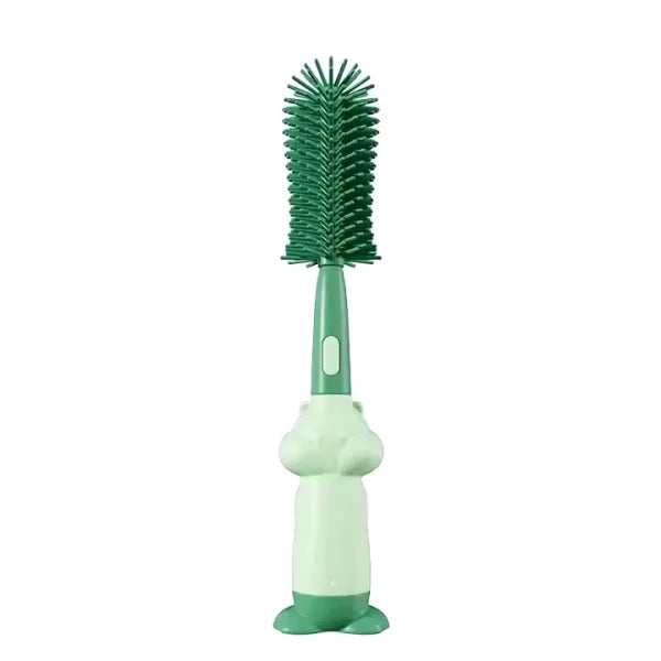 3-in-1 Silicone Baby Bottle Cleaning Brush Set – Bottle, Straw & Pacifier Scrubber