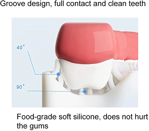 360° U-Shaped Baby Toothbrush | Silicone Kids Teether & Oral Care Brush