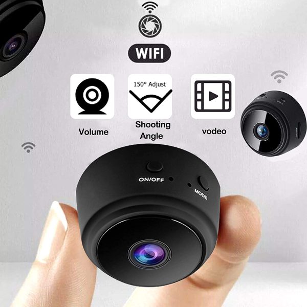 A9 Mini 1080P HD Wireless WiFi Camera – IP Security Cam with Night Vision, Motion Detection & Remote Monitoring