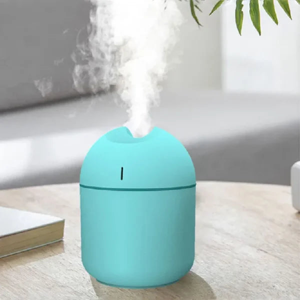 250ml Portable USB Mini Air Humidifier – Cool Mist Diffuser for Home, Office & Car