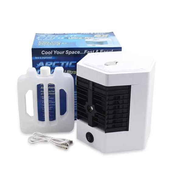 Arctic Air Ultra Pro – 4-in-1 Portable Air Cooler, Humidifier & Purifier with Adjustable Airflow