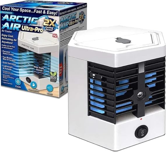 Arctic Air Ultra Pro – 4-in-1 Portable Air Cooler, Humidifier & Purifier with Adjustable Airflow