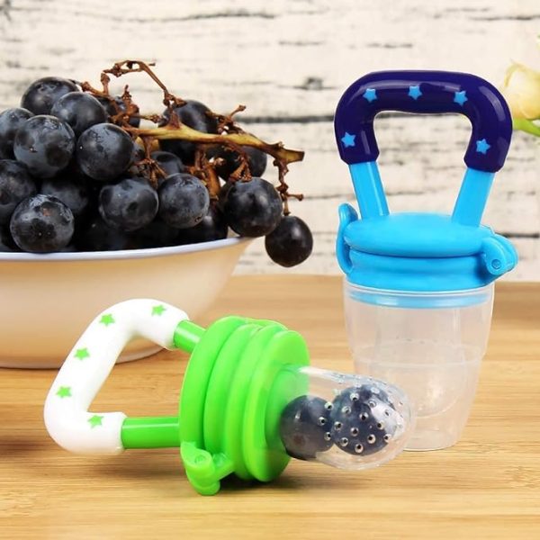 Baby Fruit Feeder Pacifier | Silicone Teething Nibbler for Safe Feeding