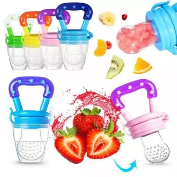 Baby Fruit Feeder Pacifier | Silicone Teething Nibbler for Safe Feeding