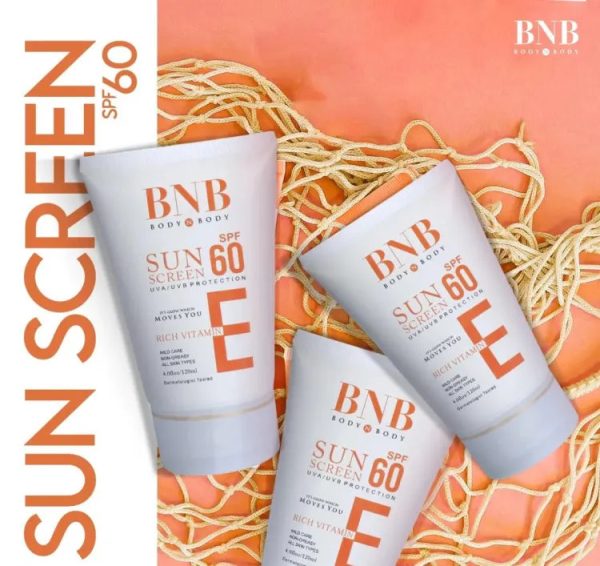 Bnb Sun Screen Spf-60 Vitamin E (120ml )