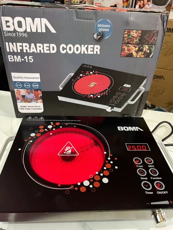 Boma 2600W Electric Stove – Heavy-Duty Ceramic Hot Plate