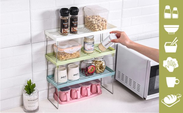 Buy 2 Stack-Up Shelves & Get 100 Disposable Food Bags Free!