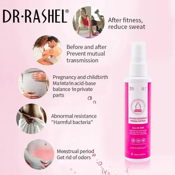 Dr. Rashel Ph-balanced Feminine Deodorant Fresh Spray
