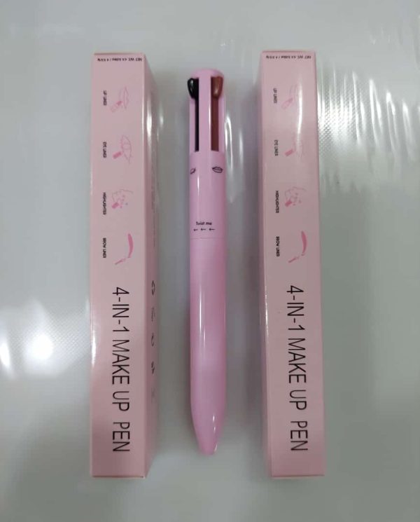 "4-in-1 Waterproof Makeup Pen –EyeBrow, Lip, Highlight & Eye Liner"