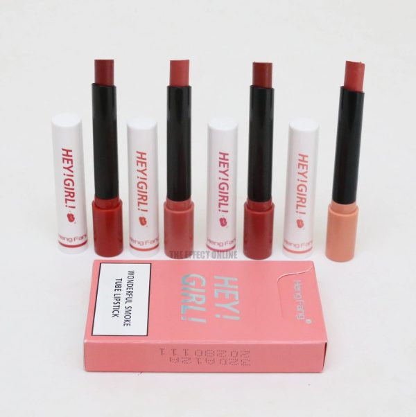 4-in-1 Cigarette Shape Matte Lipstick Set