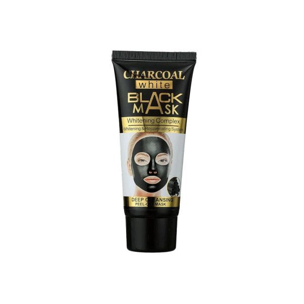 Wokali Wkl464 Charcoal White Peel Off Facial Mask 130ml