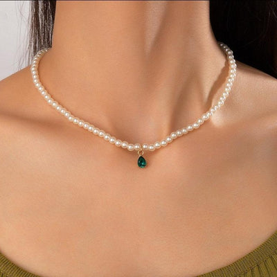 Elegant Gold-Plated Pearl & Necklaces for Women