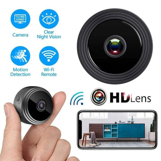 A9 Mini 1080P HD Wireless WiFi Camera – IP Security Cam with Night Vision, Motion Detection & Remote Monitoring