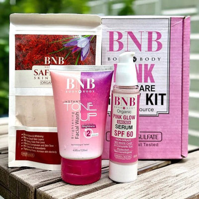 BNB Pink Glow Kit – Complete Skincare for Radiant Glow