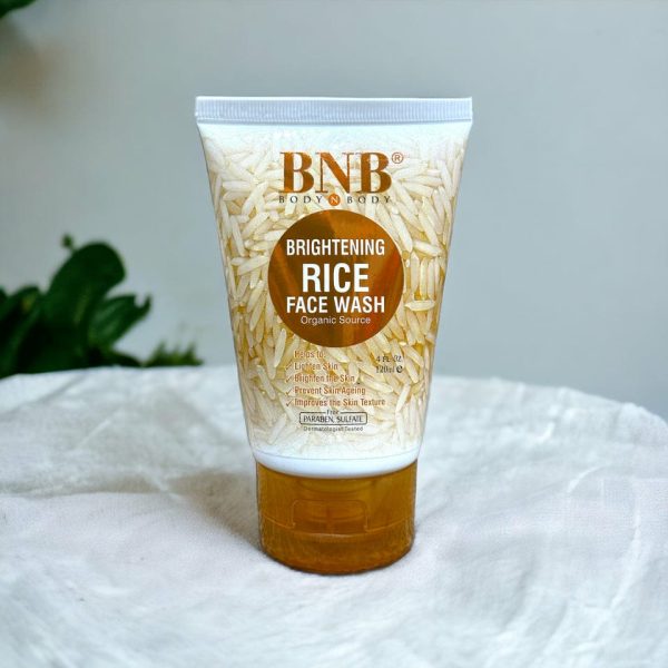 BnB Rice Face Wash – 120ml | Deep Cleansing & Skin Brightening