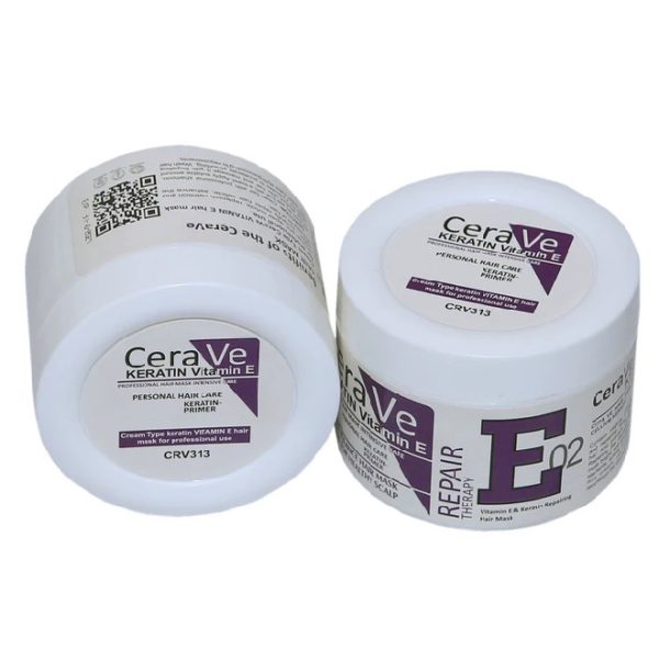 CeraVe Keratin Vitamin E Hair Mask 500ml – Deep Repair & Nourishment