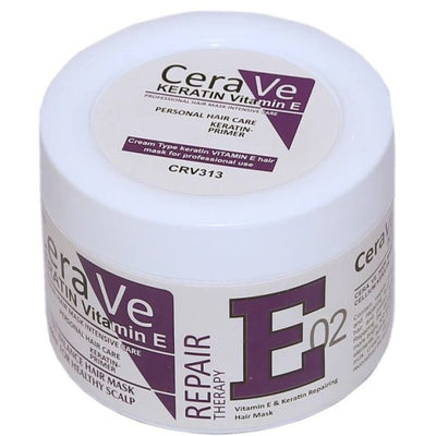 CeraVe Keratin Vitamin E Hair Mask 500ml – Deep Repair & Nourishment