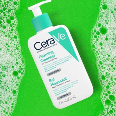 CeraVe Foaming Facial Cleanser 237ml – Gentle & Oil-Control Formula