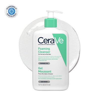 CeraVe Foaming Facial Cleanser 237ml – Gentle & Oil-Control Formula