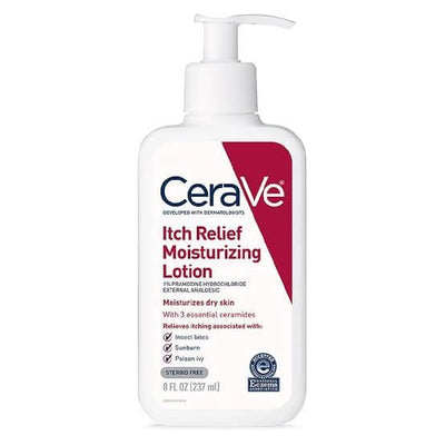 CeraVe Itch Relief Moisturizing Lotion 237ml – Instant Soothing for Dry, Itchy Skin