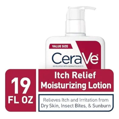 CeraVe Itch Relief Moisturizing Lotion 237ml – Instant Soothing for Dry, Itchy Skin