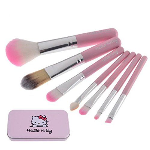 Cute 7-Piece Makeup Brush Set