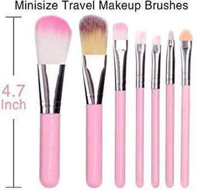 Cute 7-Piece Makeup Brush Set