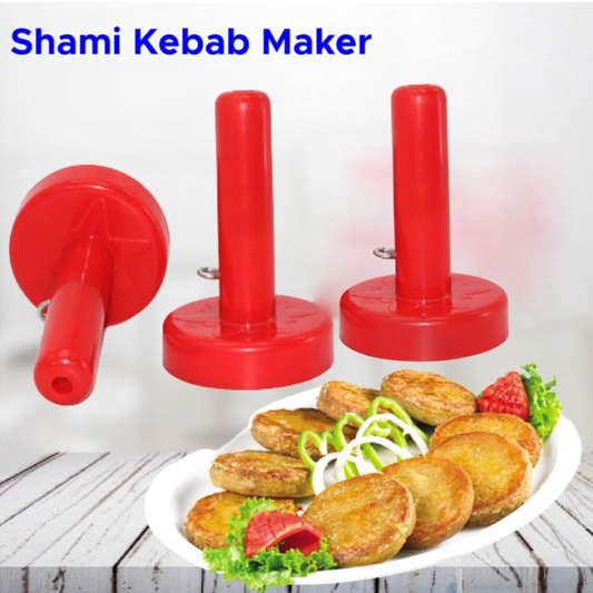 3Pcs Kabab Maker Set – Heart, Star & Round