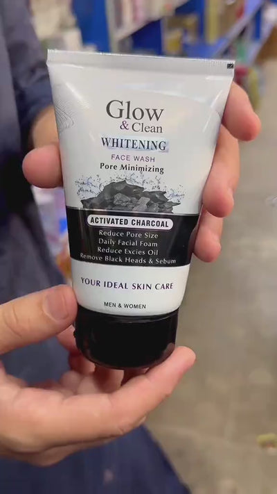 Glow & Clean Whitening Charcoal Face Wash