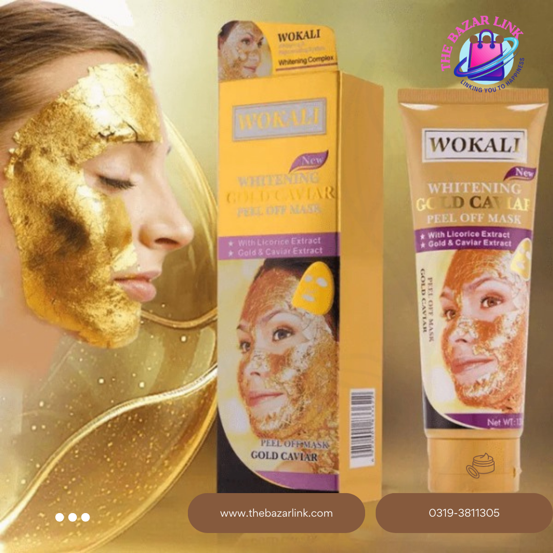 Wokali Gold Caviar Peel-Off Mask