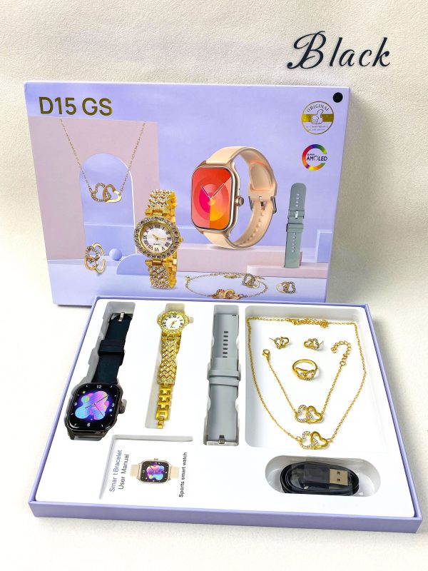 D15 GS Smartwatch (Black)