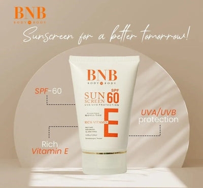 BnB Sunscreen SPF 60 (120ml)