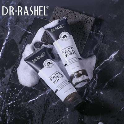 Dr.Rashel Black Charcoal Purifying Face Wash (100g)