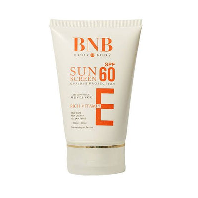 BnB Sunscreen SPF 60 (120ml)