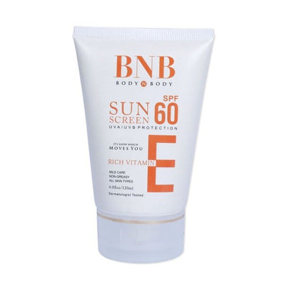 BnB Sunscreen SPF 60 (120ml)