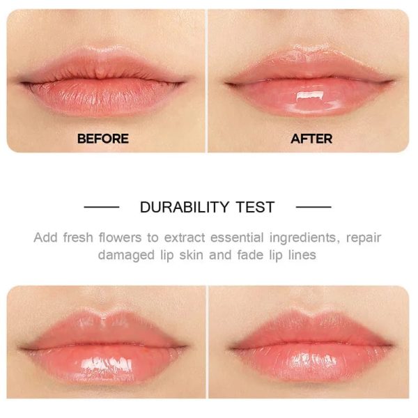 Set Of 3 Lip Oil Gloss Volumising Lip Plump Enhancer Fuller Lip