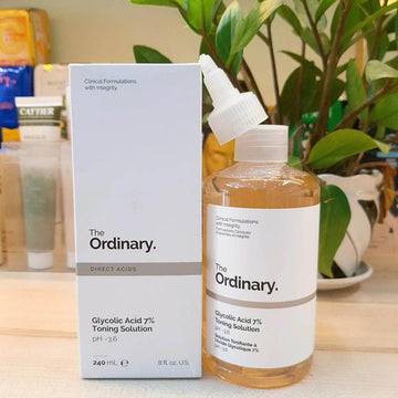 The Ordinary Glycolic Acid 7% Toning Solution 240ml – Exfoliate & Brighten