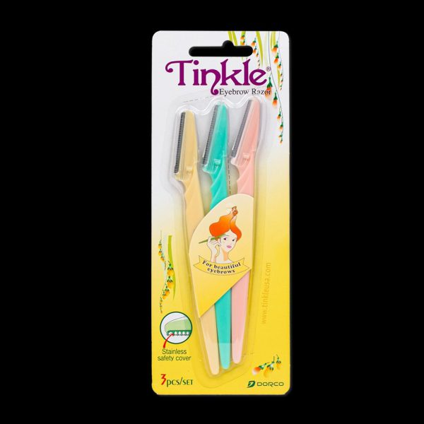 Pack of 3 Tinkle Face Hair Razor
