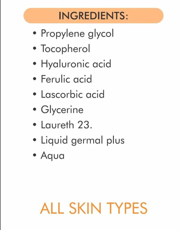 Gluta White Vitamin C 16% Face Serum – 30ml