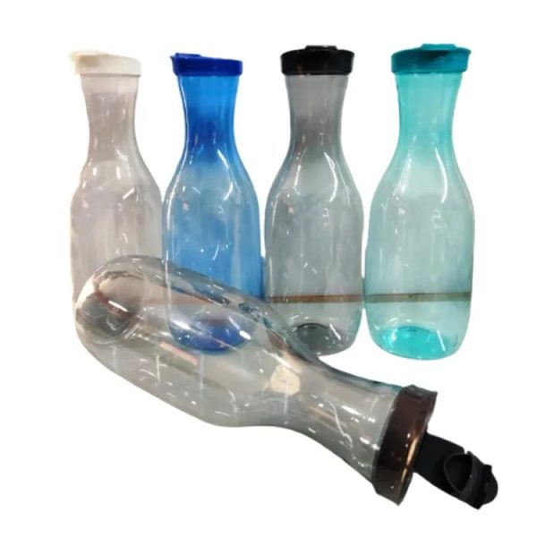 1.7L Large Transparent Water Bottle – Fridge & Daily Use (Random Color)